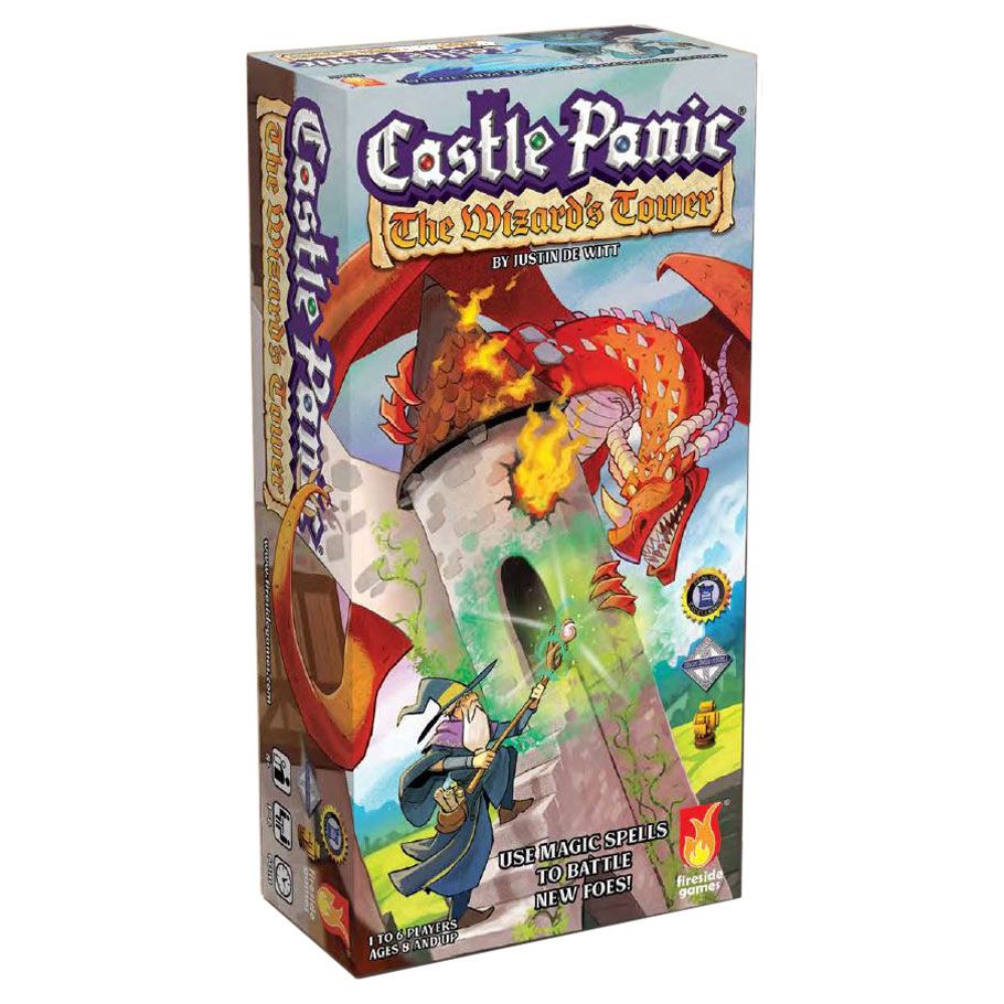 Castle Panic Second Edition  : The Wizards Tower Expansion